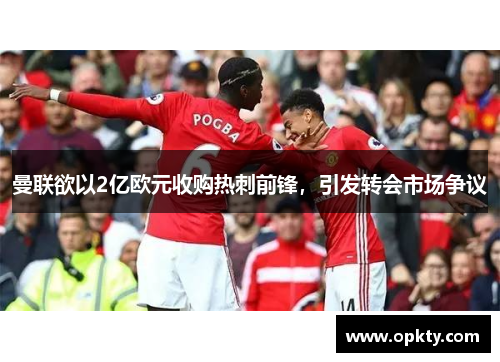 曼联欲以2亿欧元收购热刺前锋，引发转会市场争议